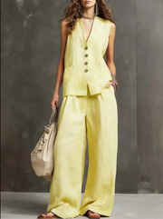Imogene™ Vest and Culotte Set