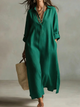 Myrtle™ Maxi Shirt Dress