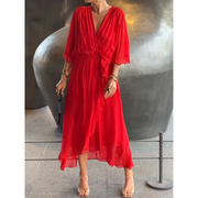 Hally™ Casual Chiffon Dress