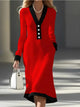 Kaylin™ Stylish Long-Sleeve Dress