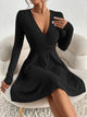 Reese™ Elegant V-Neck Dress