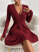 Reese™ Elegant V-Neck Dress
