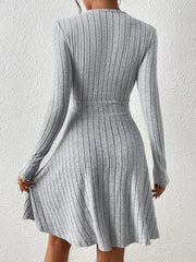 Reese™ Elegant V-Neck Dress