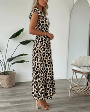 Judie™ Leopard Midi Dress