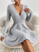 Reese™ Elegant V-Neck Dress