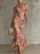 Racquella™ Vintage Maxi Dress