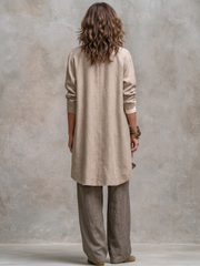 Edwina™ Three-Piece Wide-Leg Suit Set