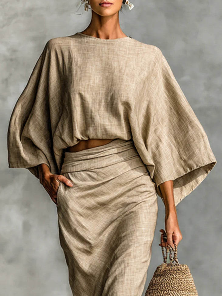 JULIA™ || CONJUNTO DE DOS PIEZAS CON FALDA