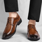 Winston | Oxford de Cuero Brillante