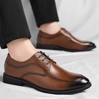 Winston | Oxford de Cuero Brillante