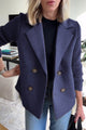 Kristiana™ Elegant Knitted Blazer