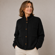 Augusta™ Stand Collar Button Cardigan