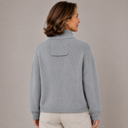 Augusta™ Stand Collar Button Cardigan