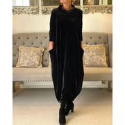 Anika™ Stylish Suede Dress