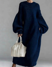 Zelia™ Elegant Casual Knitted Maxi Dress
