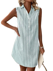 Floella™ Cozy Shirt Dress