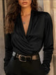 Rosalynn™ Elegant V-Neck Top