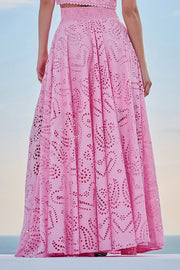 Larissa™ Embroidered Top & High-Waist Maxi Skirt Set