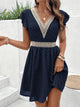 Sabrina™ Elegant V-Neck Summer Dress