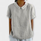 Lia - Blusa de manga corta