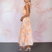 Hilary™ Elegant Printed Dress
