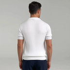 Camiseta Portofino de Algodón con Paneles Mesh