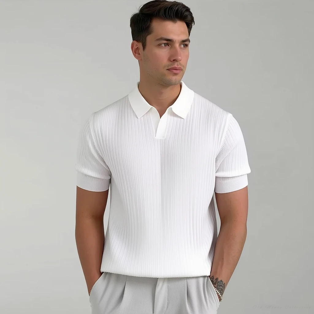 Camiseta Portofino de Algodón con Paneles Mesh