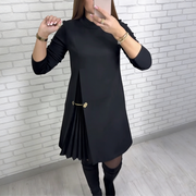 Noella™ Elegant Pleated Dress