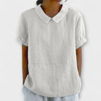 Lia - Blusa de manga corta
