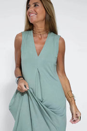 Ellie™ Elegant Long Dress with Cardigan